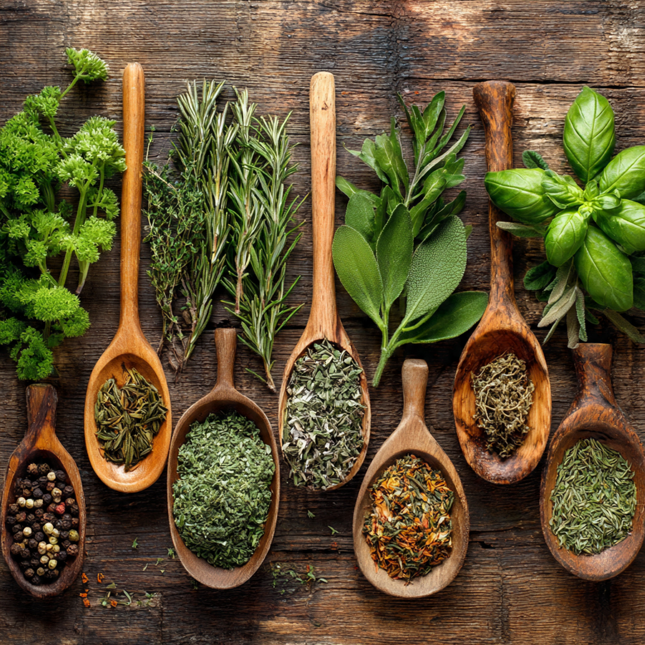 Herbs Garden Divided by Use: Culinary vs. Medicinal