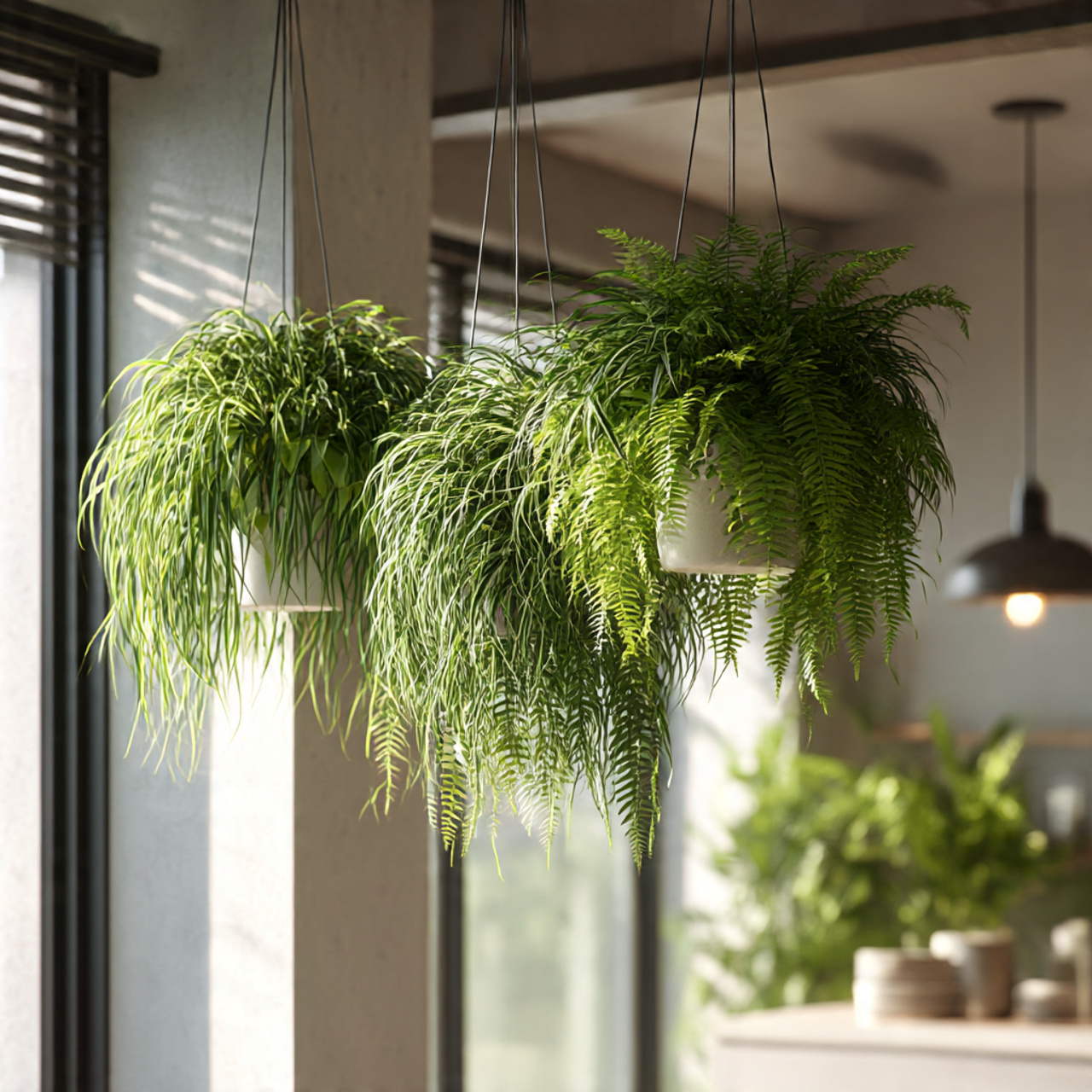 Air-Purifying Hanging Plants