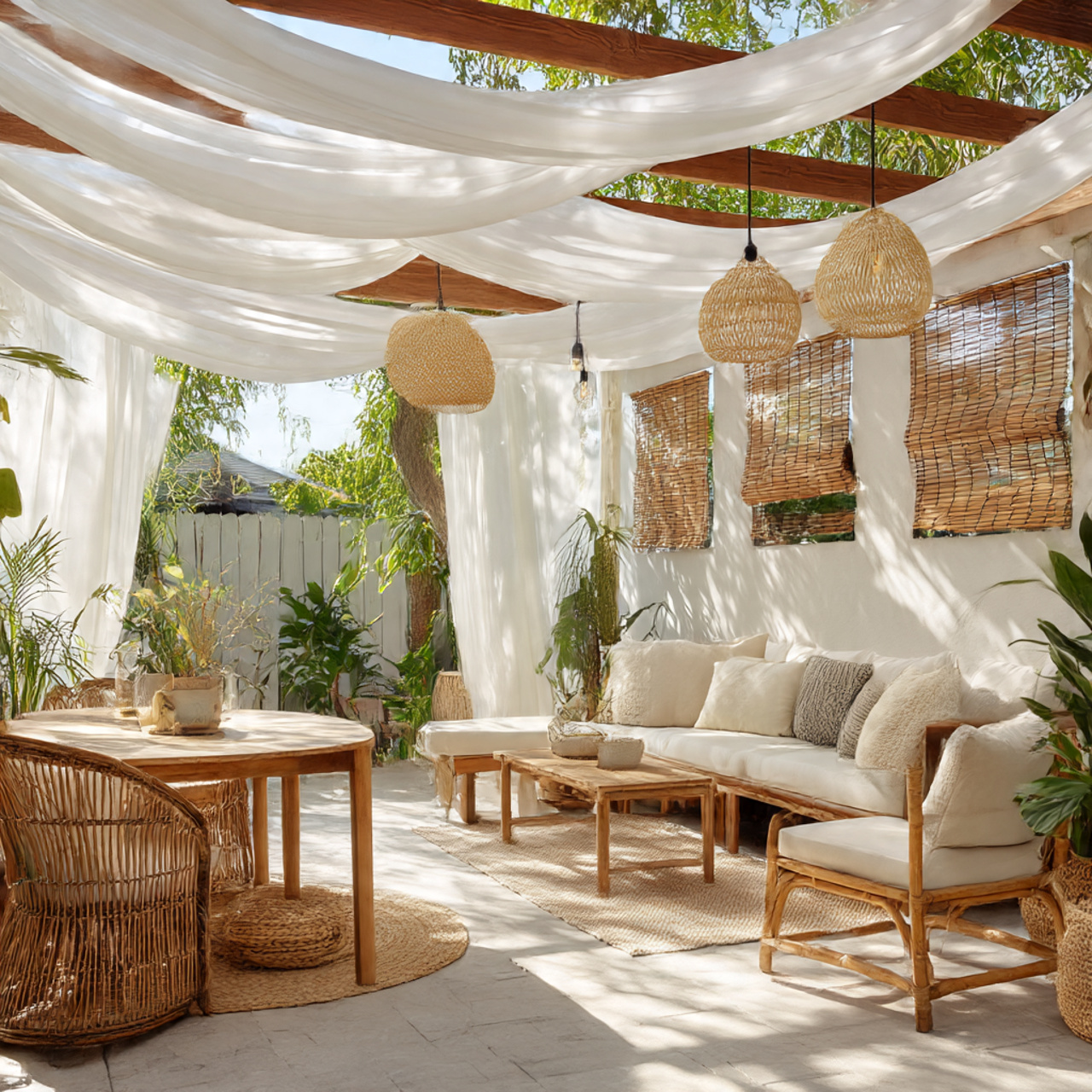 Boho Patio Canopy or Shade Ideas