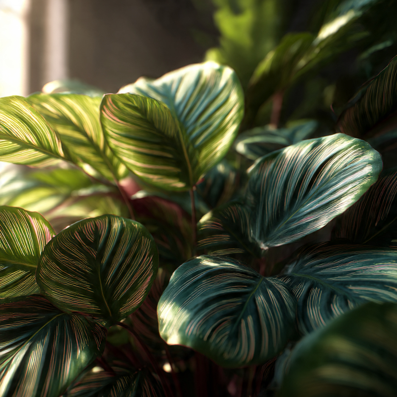 Calathea Plant Cleaning Ritual