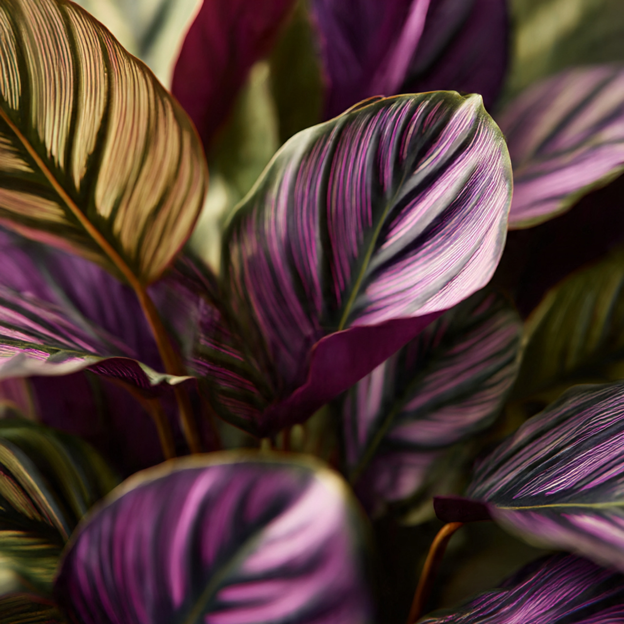 Calathea Plant Leaf Pattern Significance
