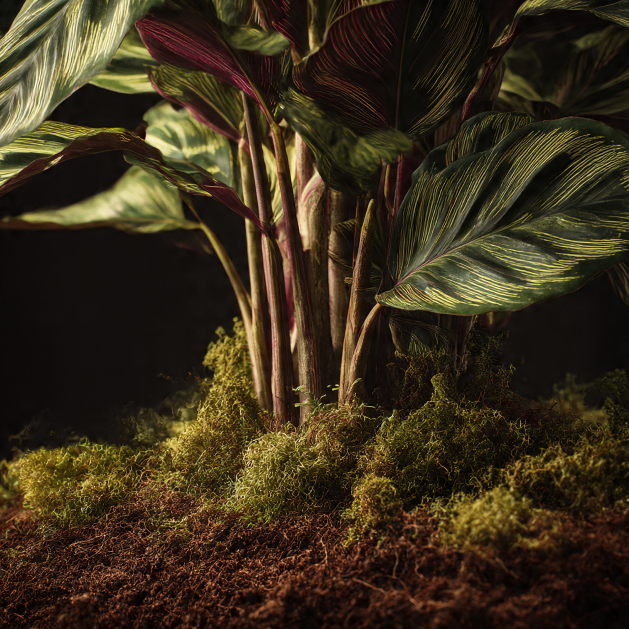 Calathea Plant Moisture Retention Techniques