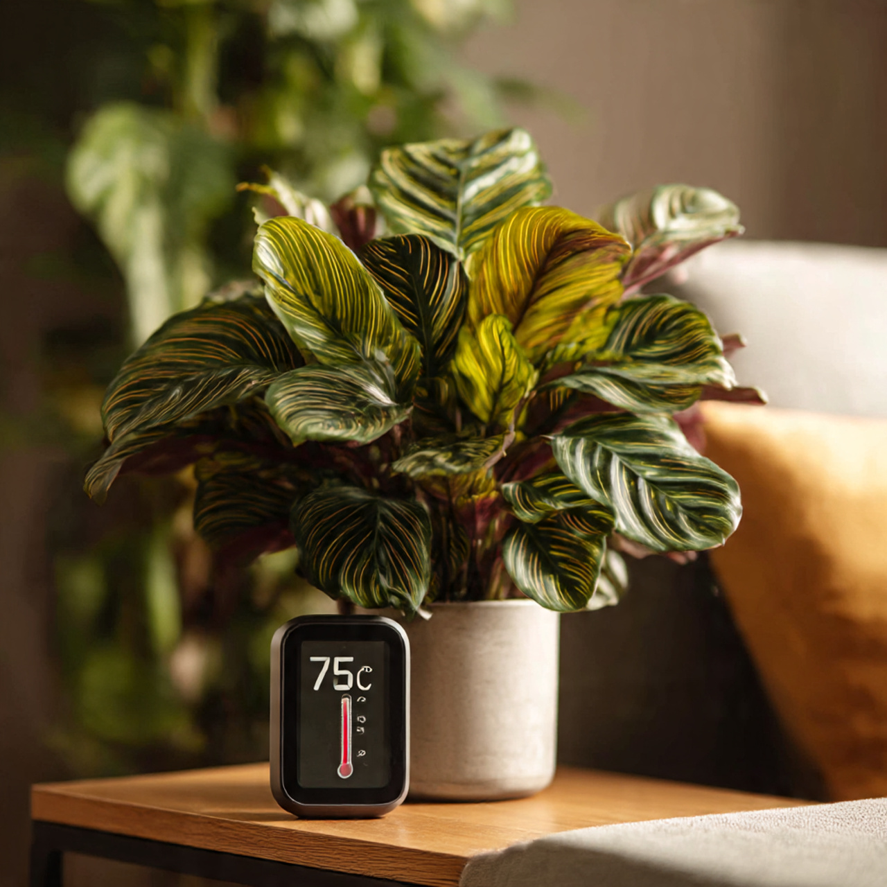 Calathea Plant Temperature Stability