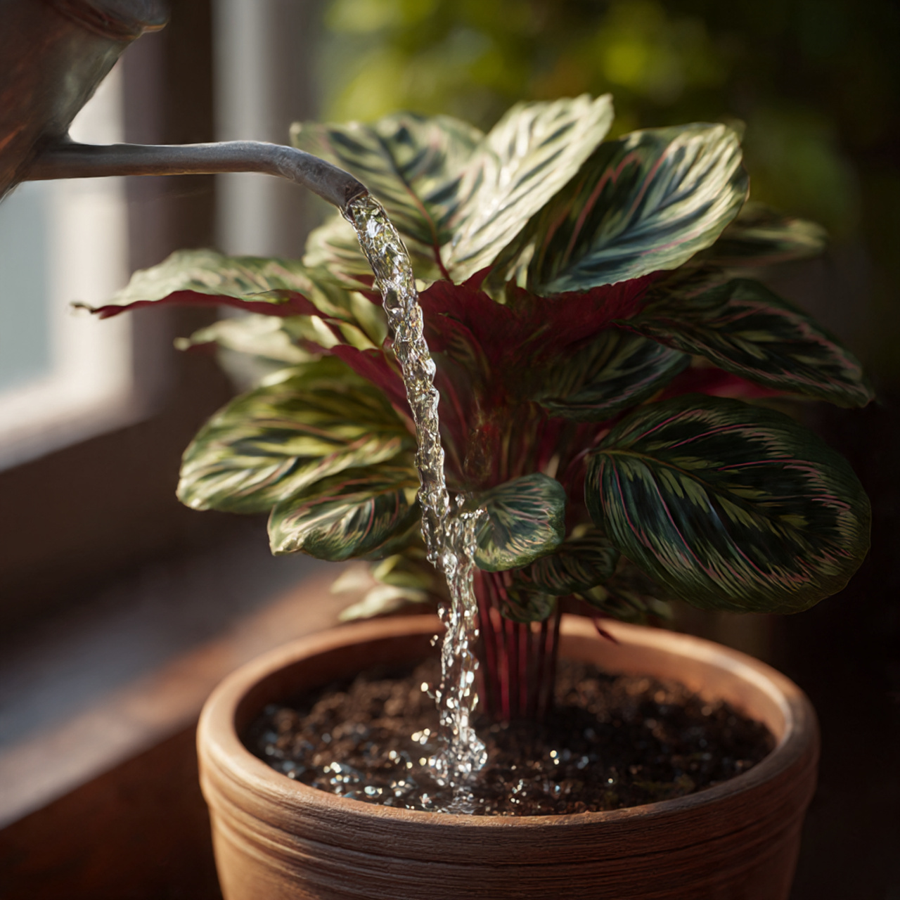 Calathea Plant Watering Principles