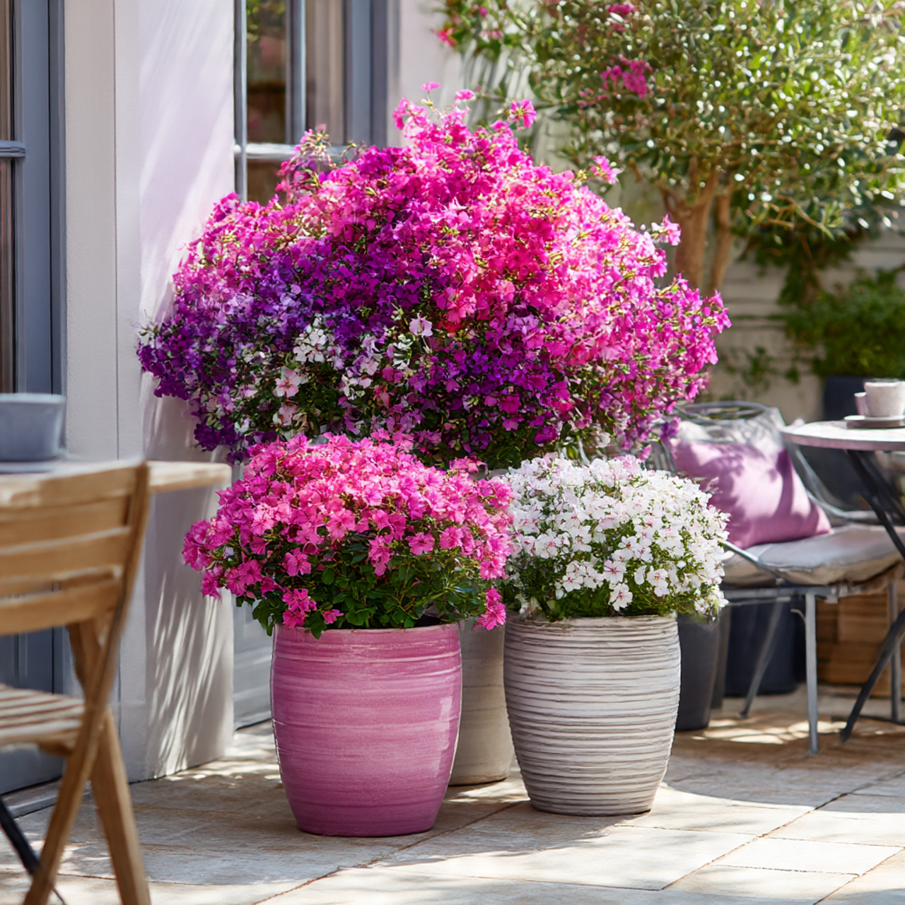 Container Plants for Color-Coordinated Themes