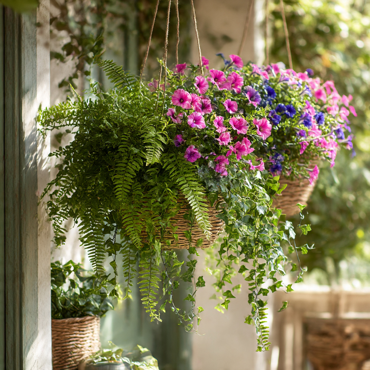 Container Plants for Hanging Displays