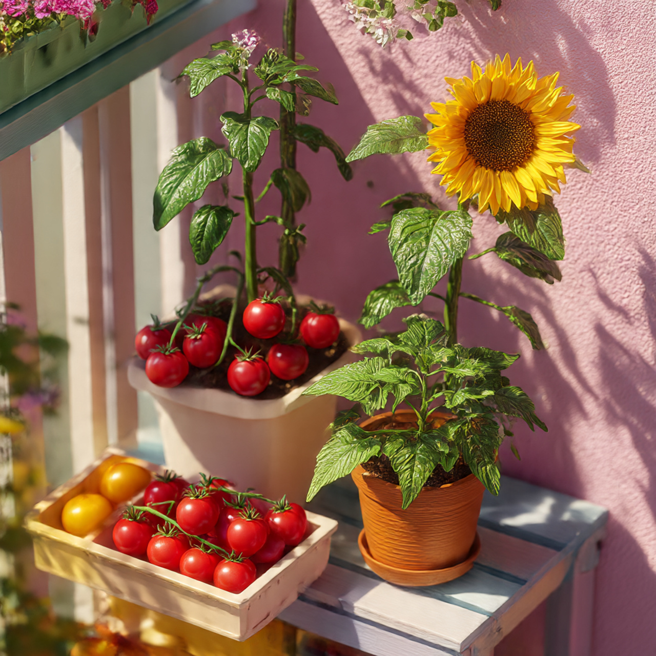 Container Plants for Kids’ Learning Gardens