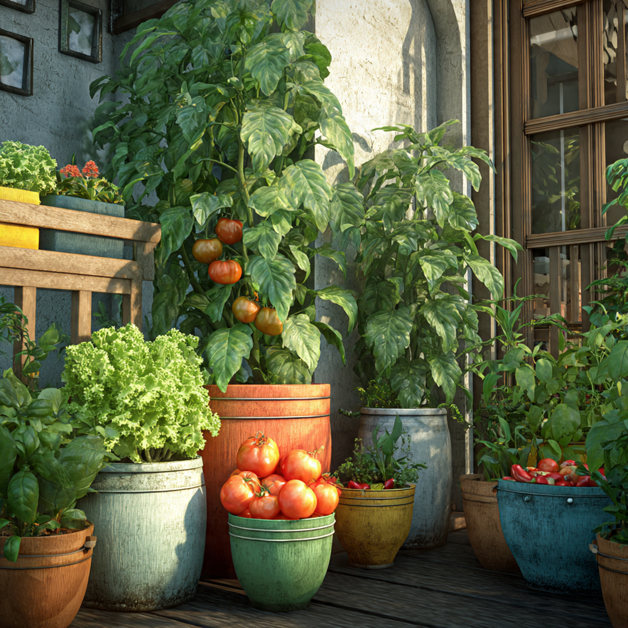 Container Vegetable Gardening