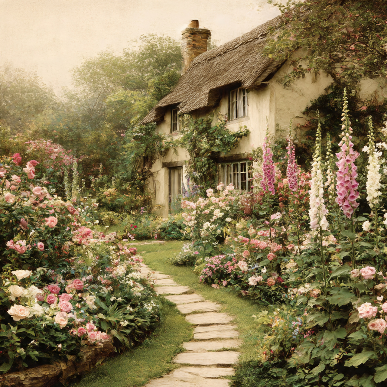 Cottage-Style Flower Garden Ideas