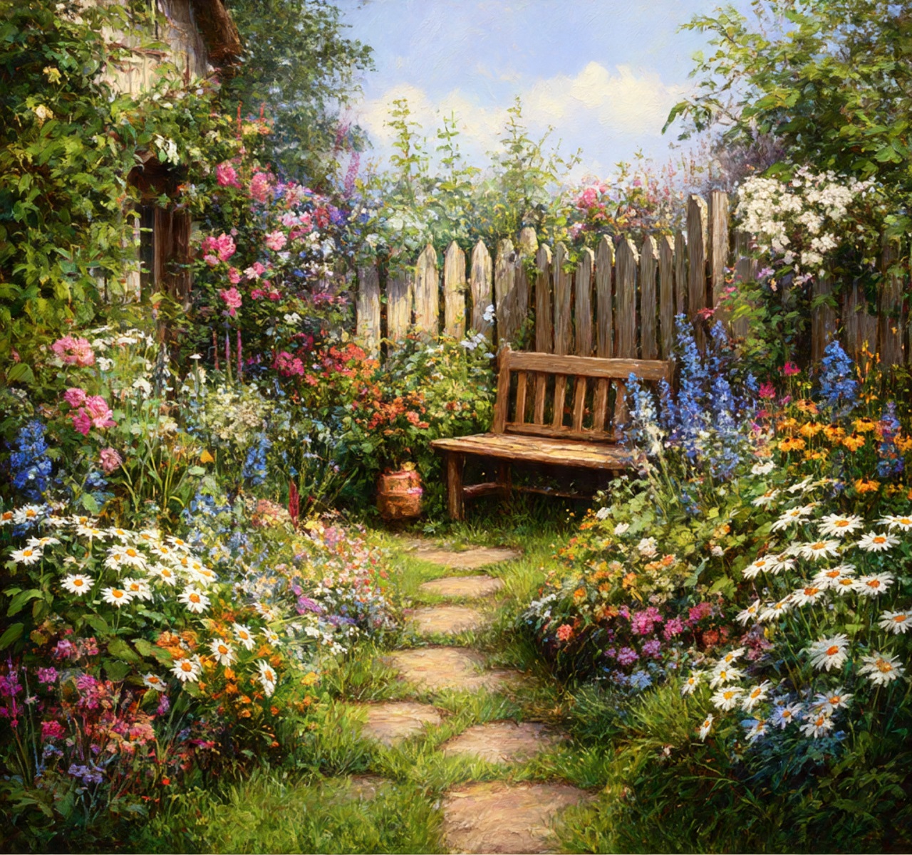 Cottage-Style Flower Gardens