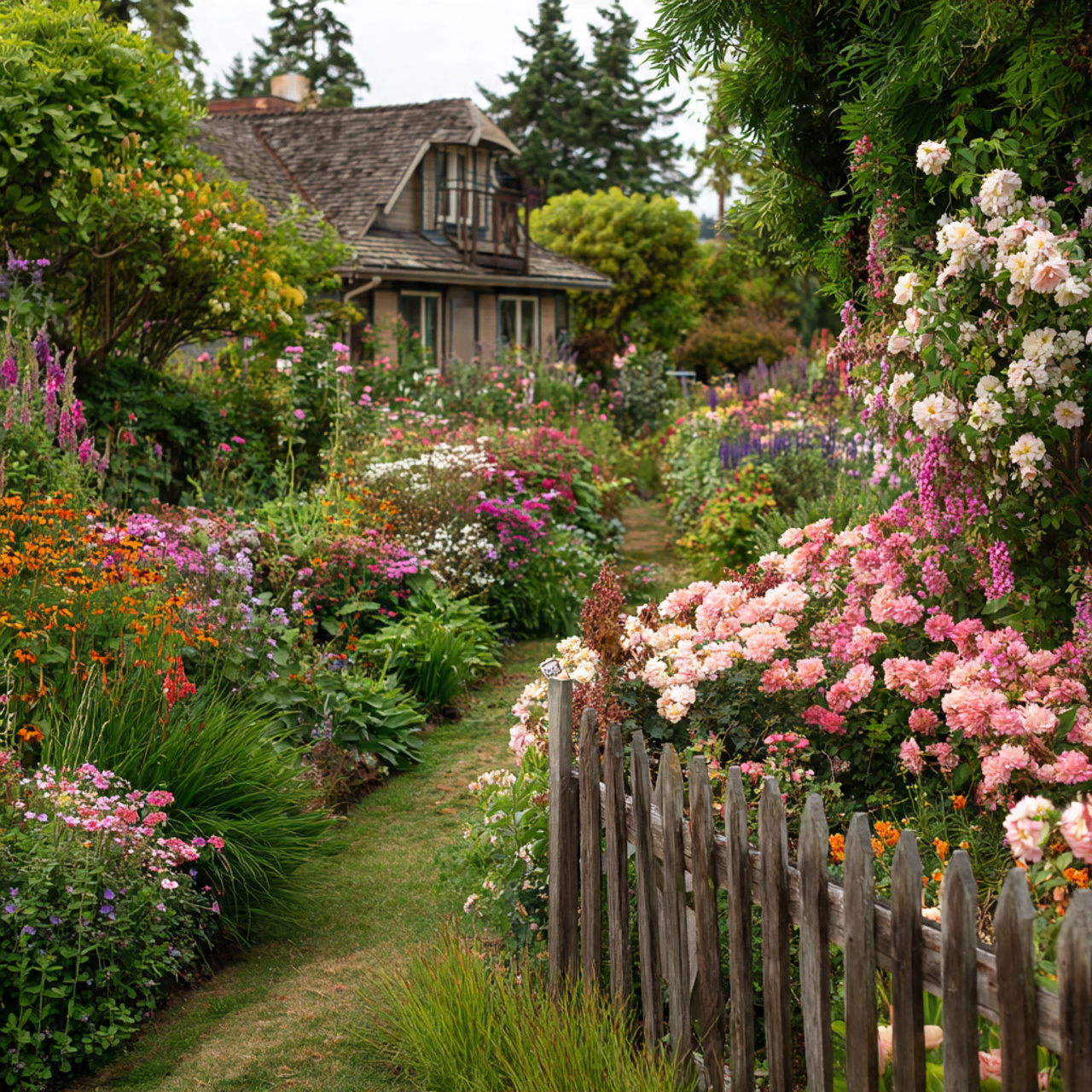 Cottage-Style Charm: Dense Beauty in Small Packages