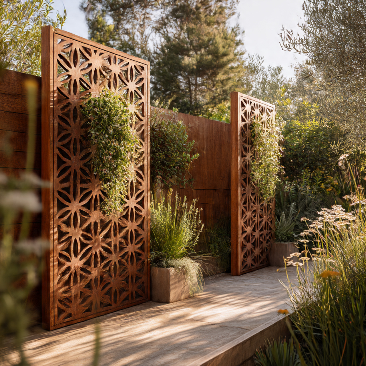Decorative Screens for Instant Privacy