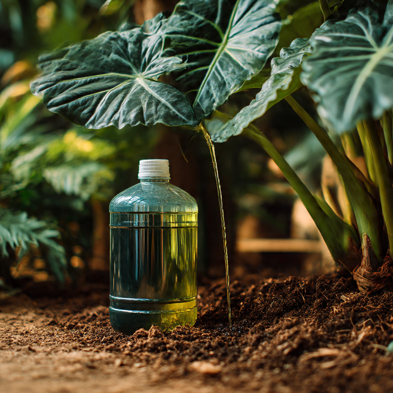 Feeding the Alocasia Plant with Nutrients