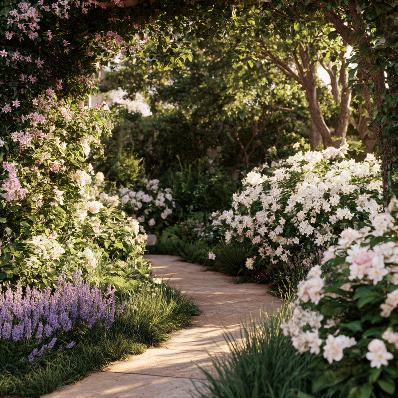 Fragrance-Centered Flower Garden Design