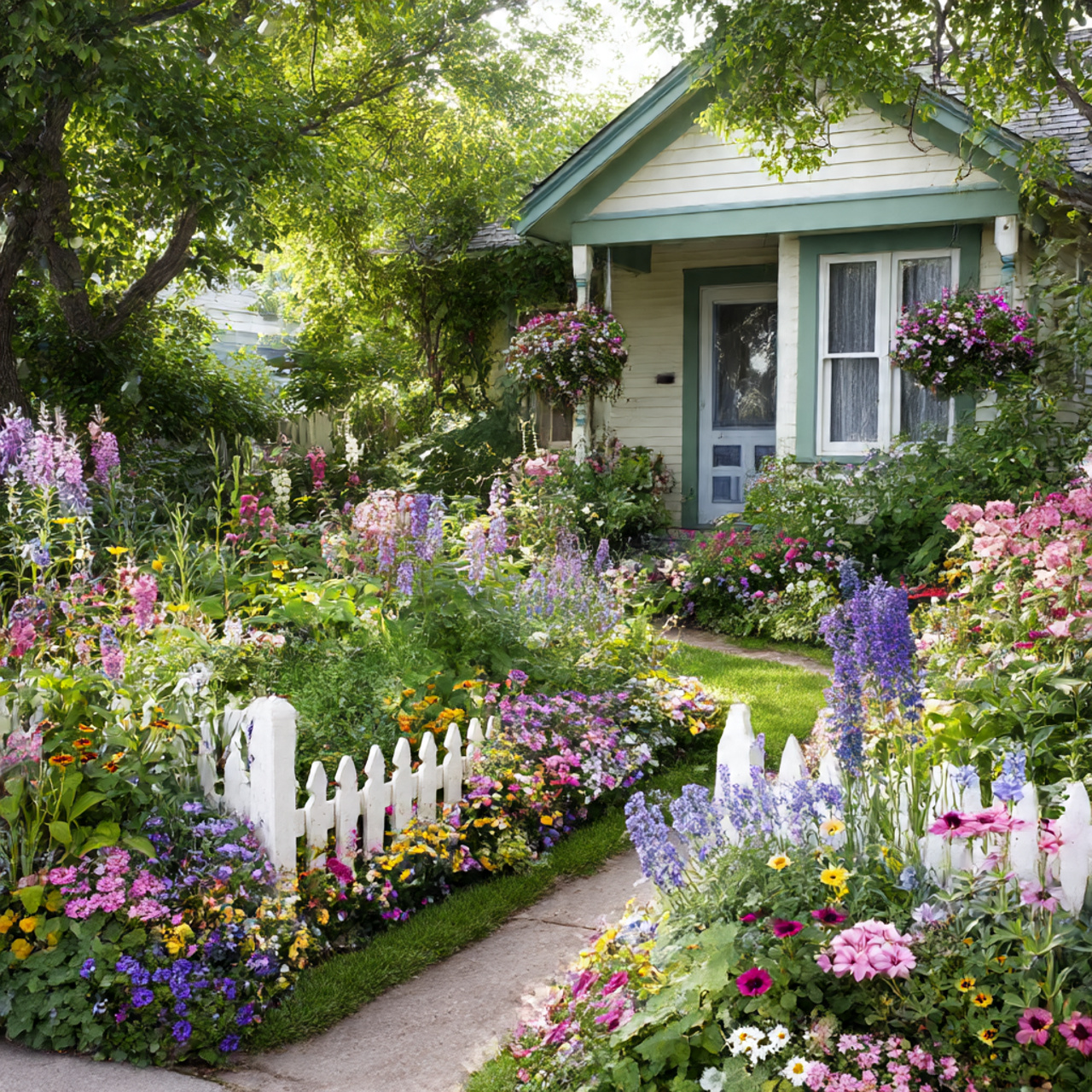 30 Creative Garden Edging Ideas to Upgrade Any Garden 16 Garden Edging Ideas Using Mini-Fence or Decorative Fencing