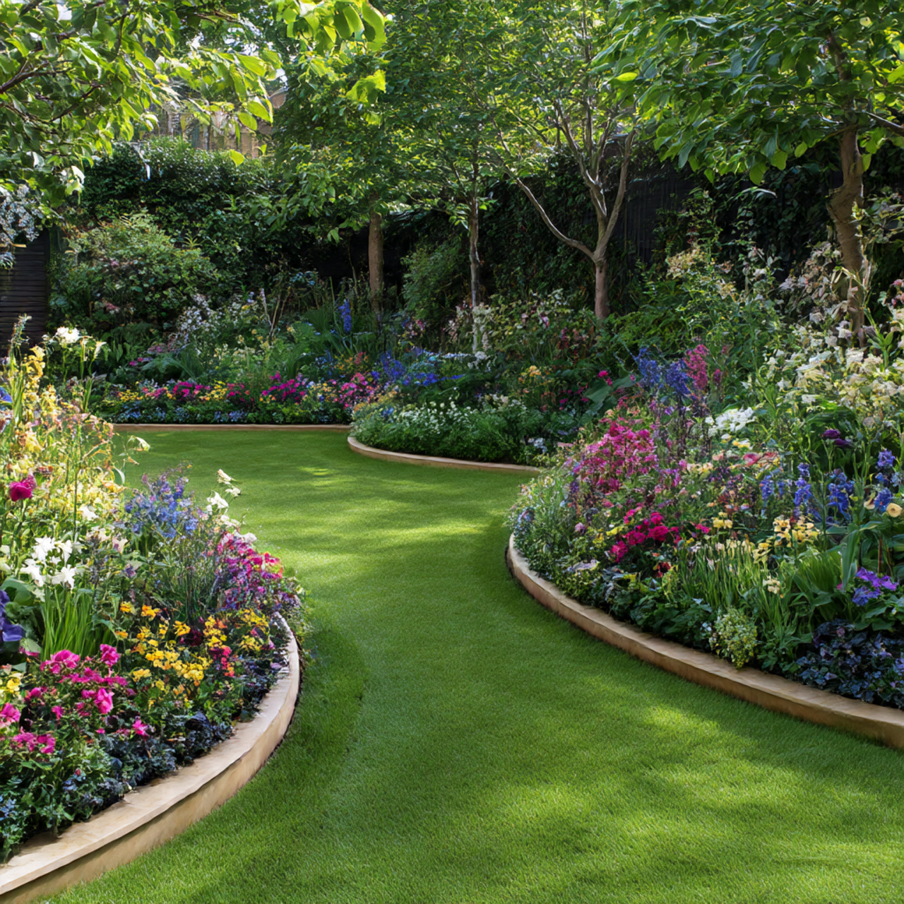 30 Creative Garden Edging Ideas to Upgrade Any Garden 27 Garden Edging Ideas for Circular or Island Beds