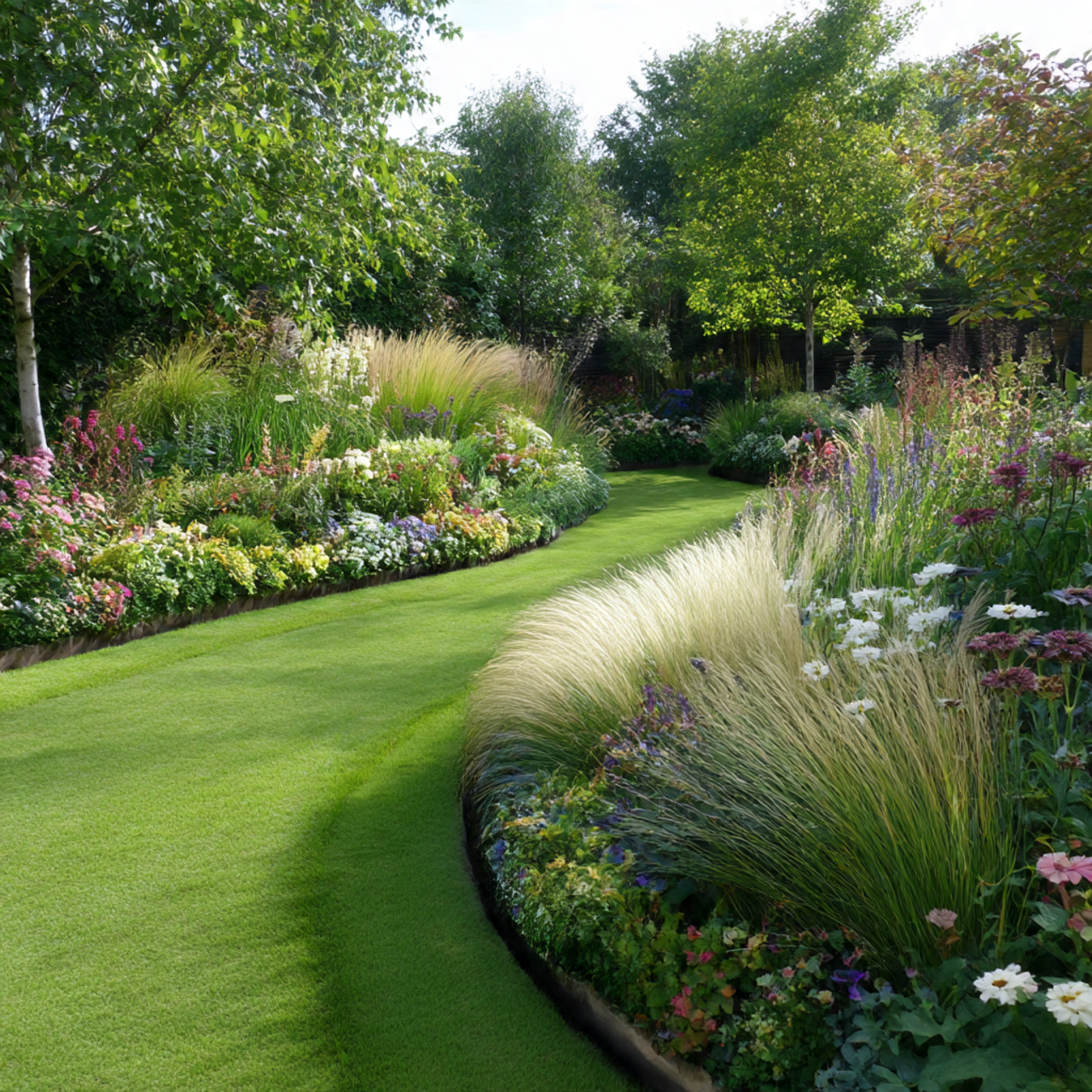 30 Creative Garden Edging Ideas to Upgrade Any Garden 19 Garden Edging Ideas for Curved Borders