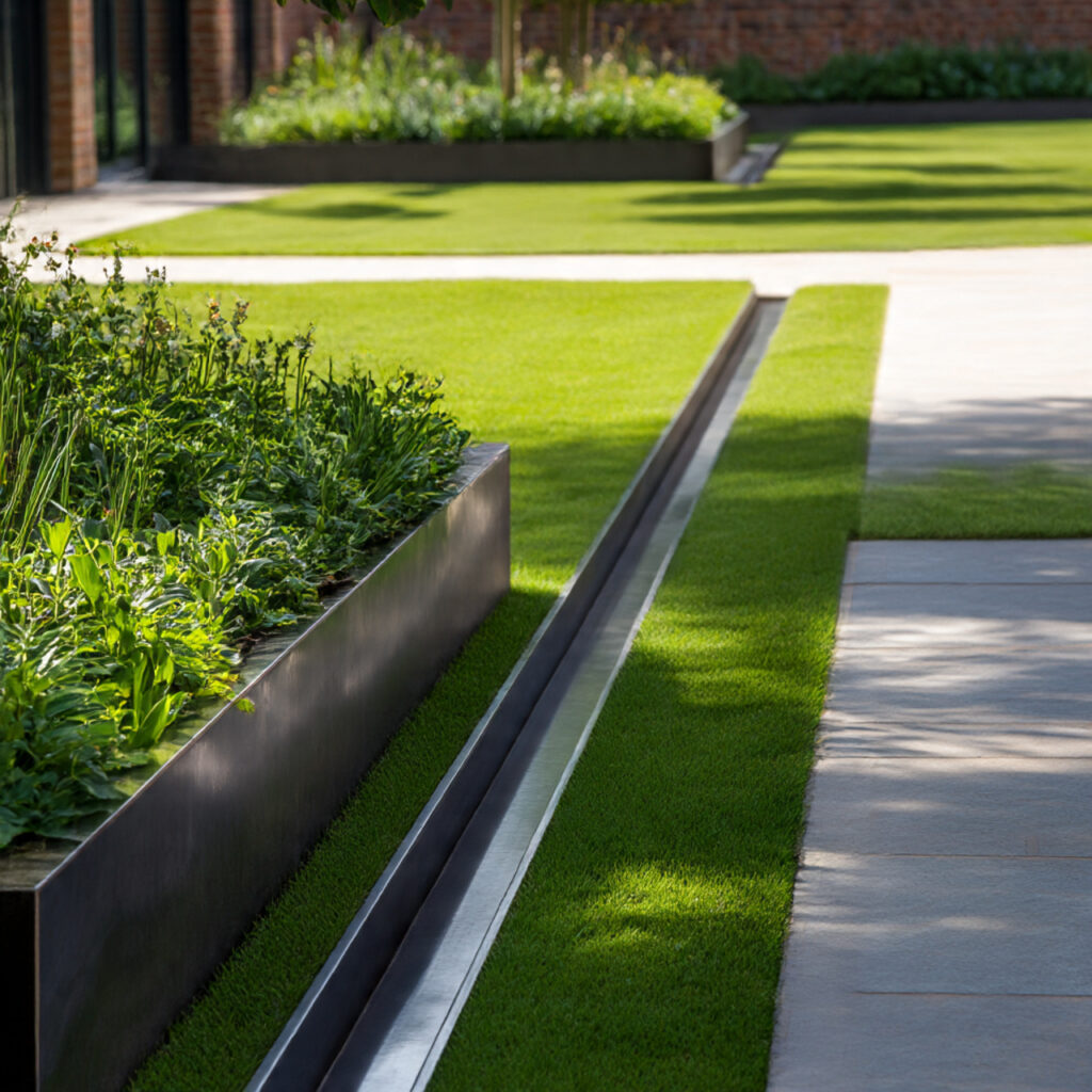 30 Creative Garden Edging Ideas to Upgrade Any Garden 4 Garden Edging Ideas with Metal Strips