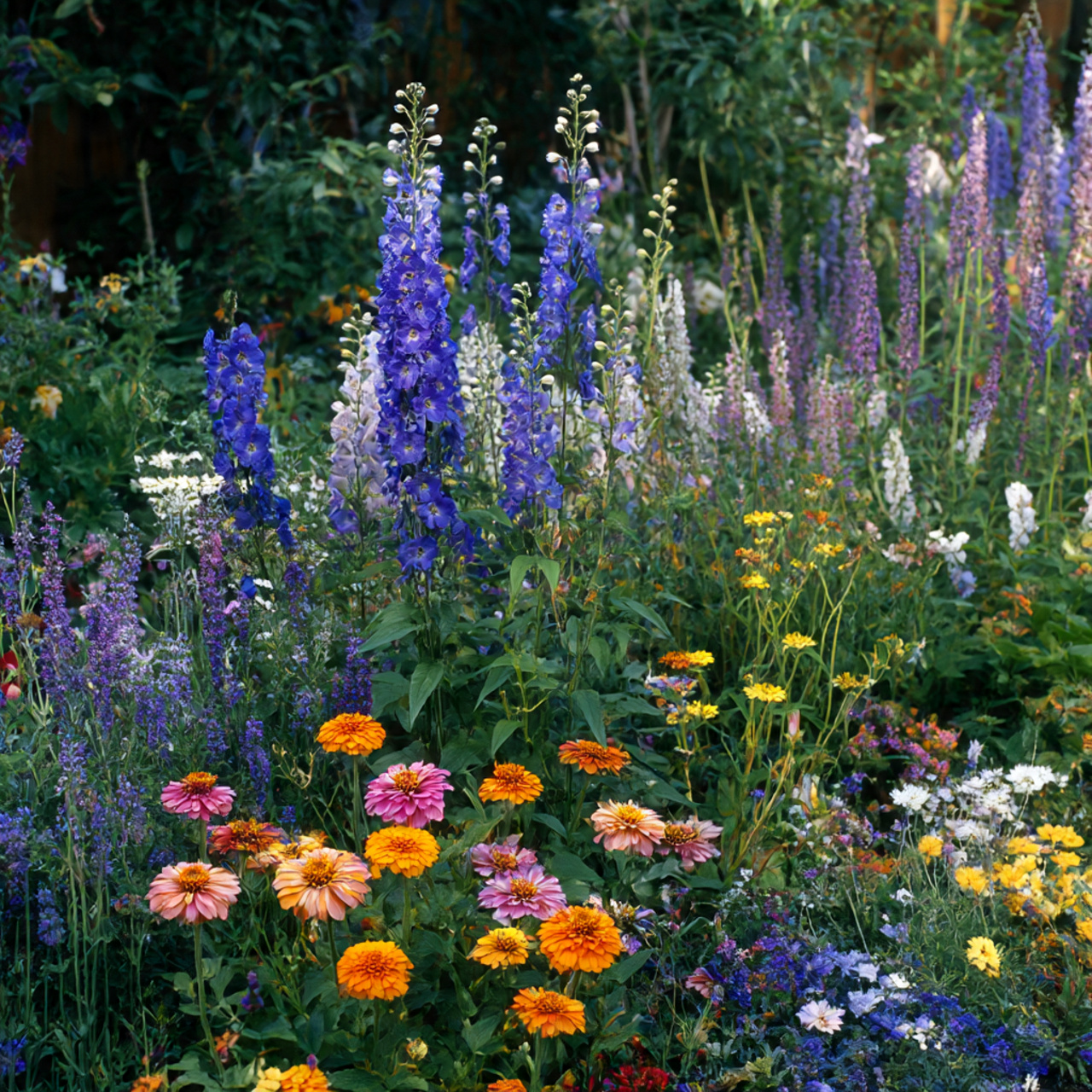 Grow Annuals and Perennials Together