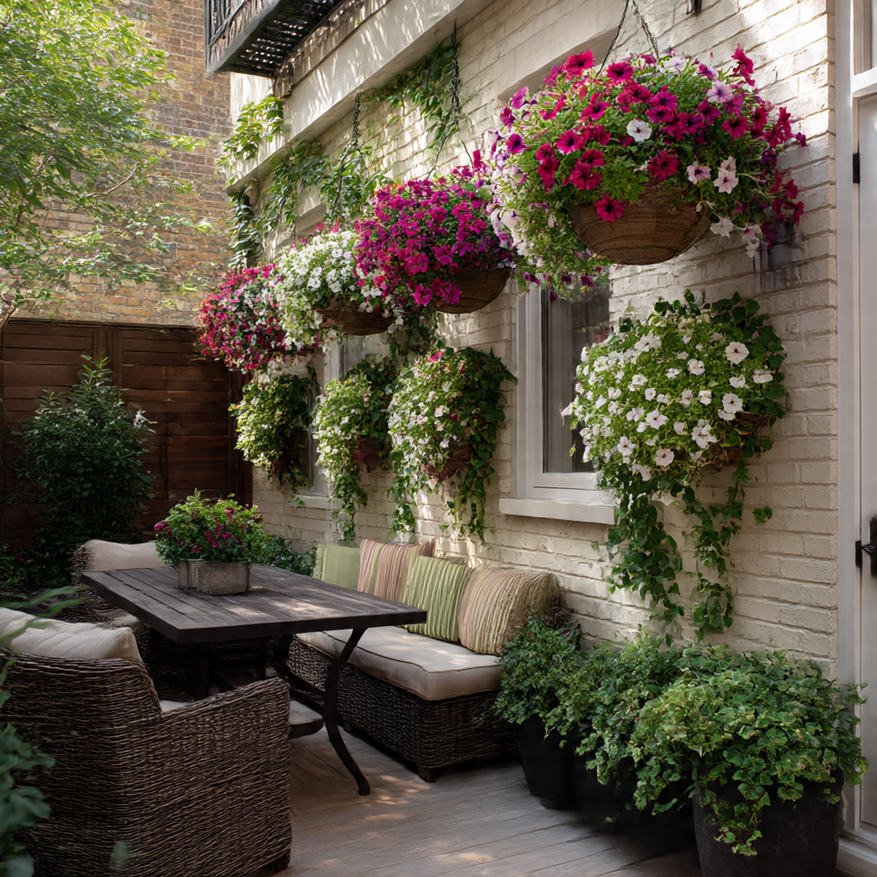 Hanging Flower Displays