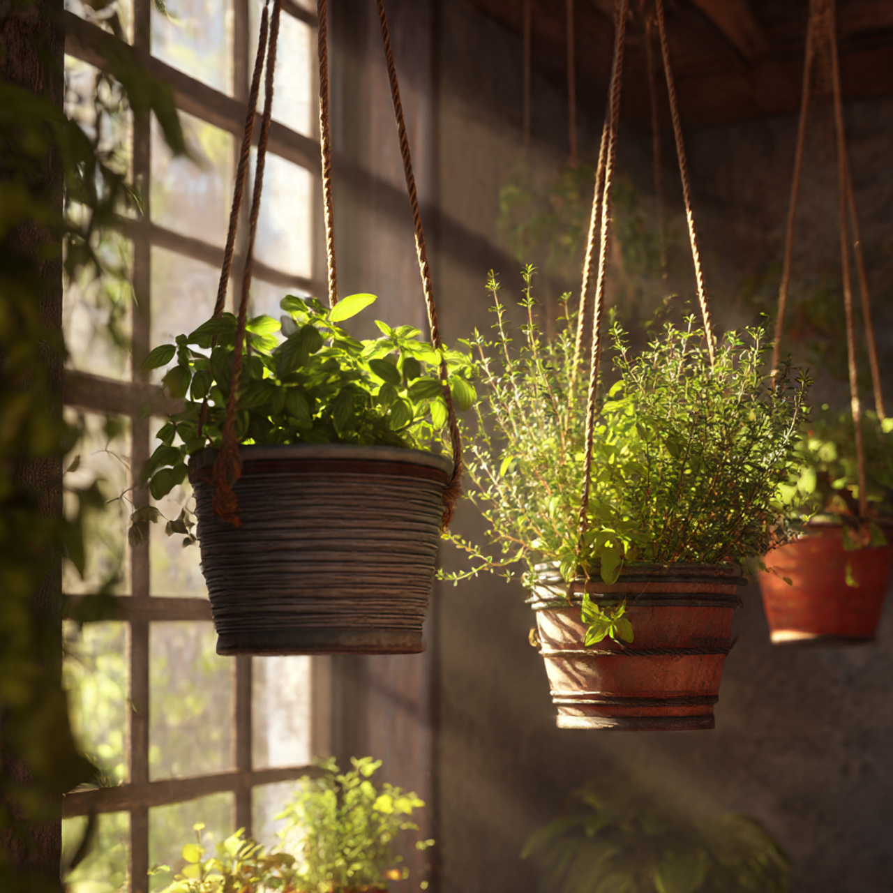 Hanging Herbal Gardens