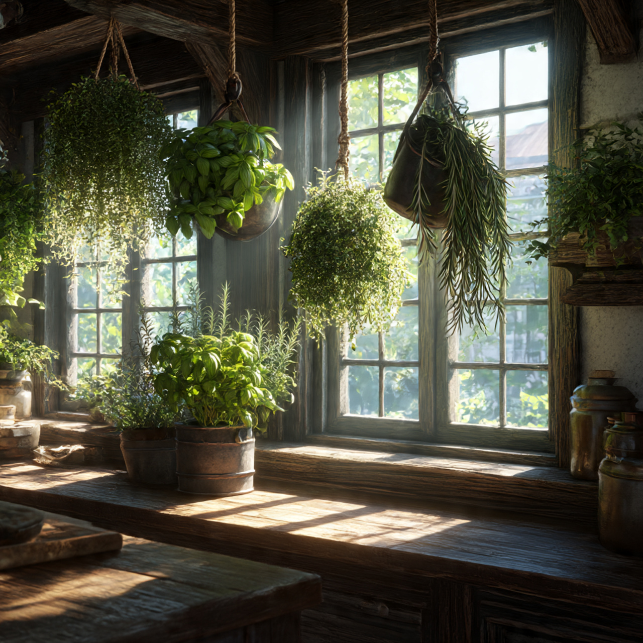 Herb Hanging Plants