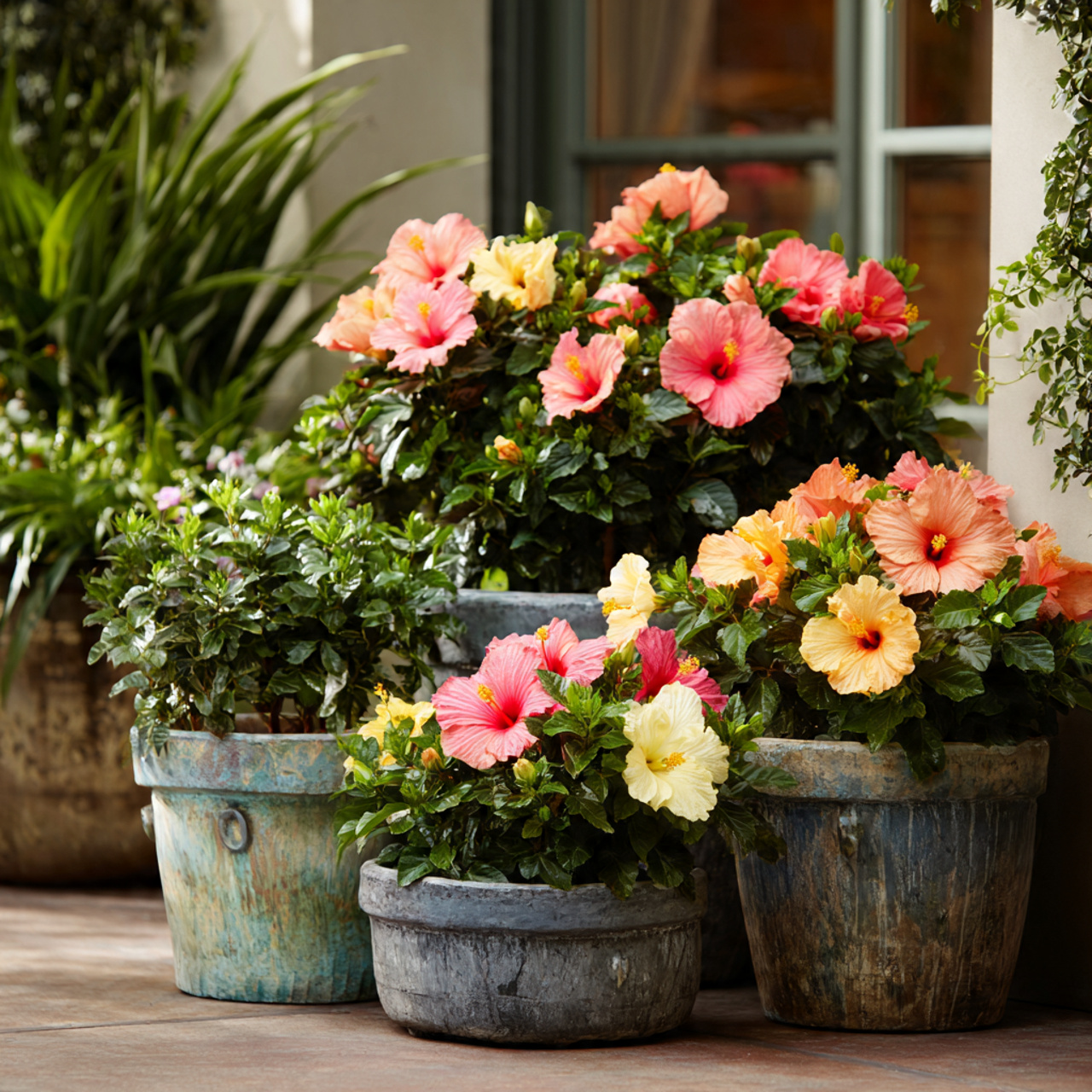 Hibiscus Flower for Container Groupings