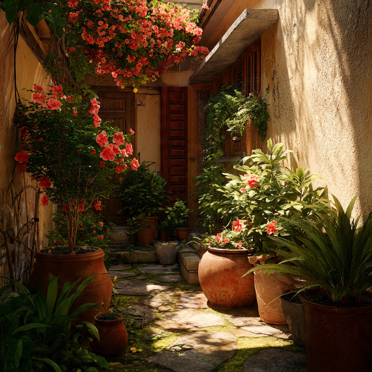 Hibiscus Flower for Courtyard Gardens