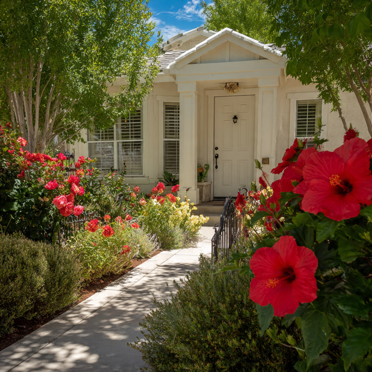 Hibiscus Flower for Front-Yard Appeal