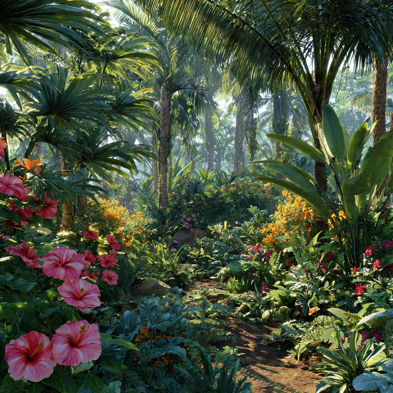 Hibiscus Flower for Tropical-Themed Landscapes