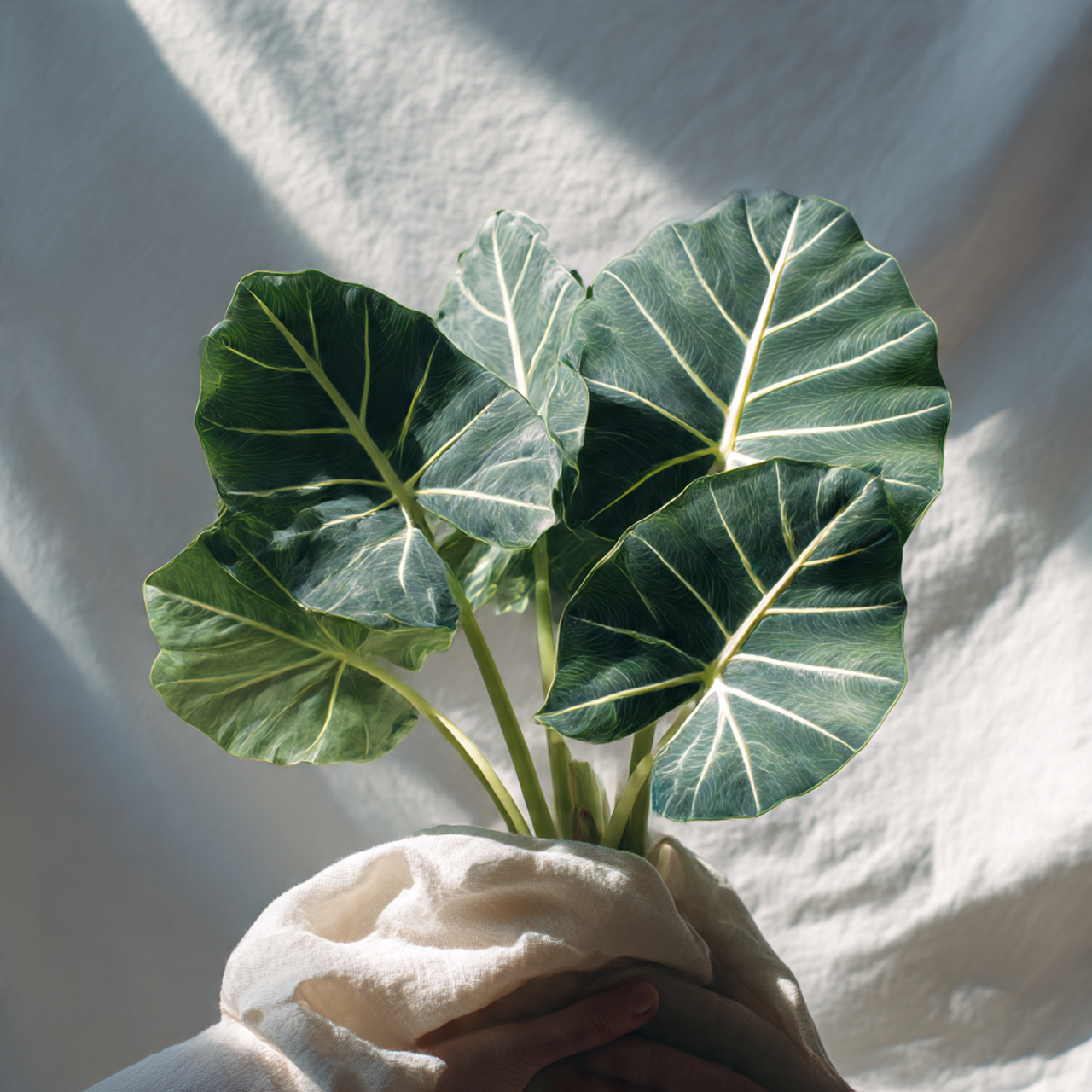 How to Maintain Leaf Shine on Alocasia Plant