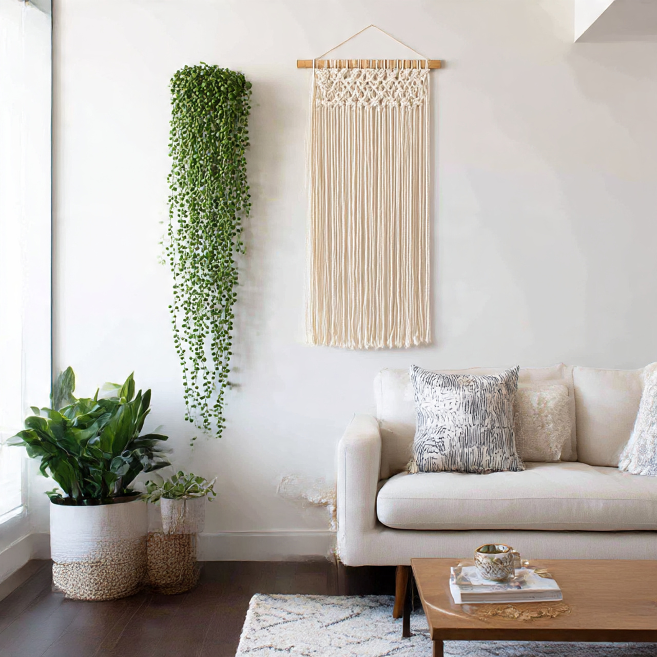 How to hang and display String of Pearls