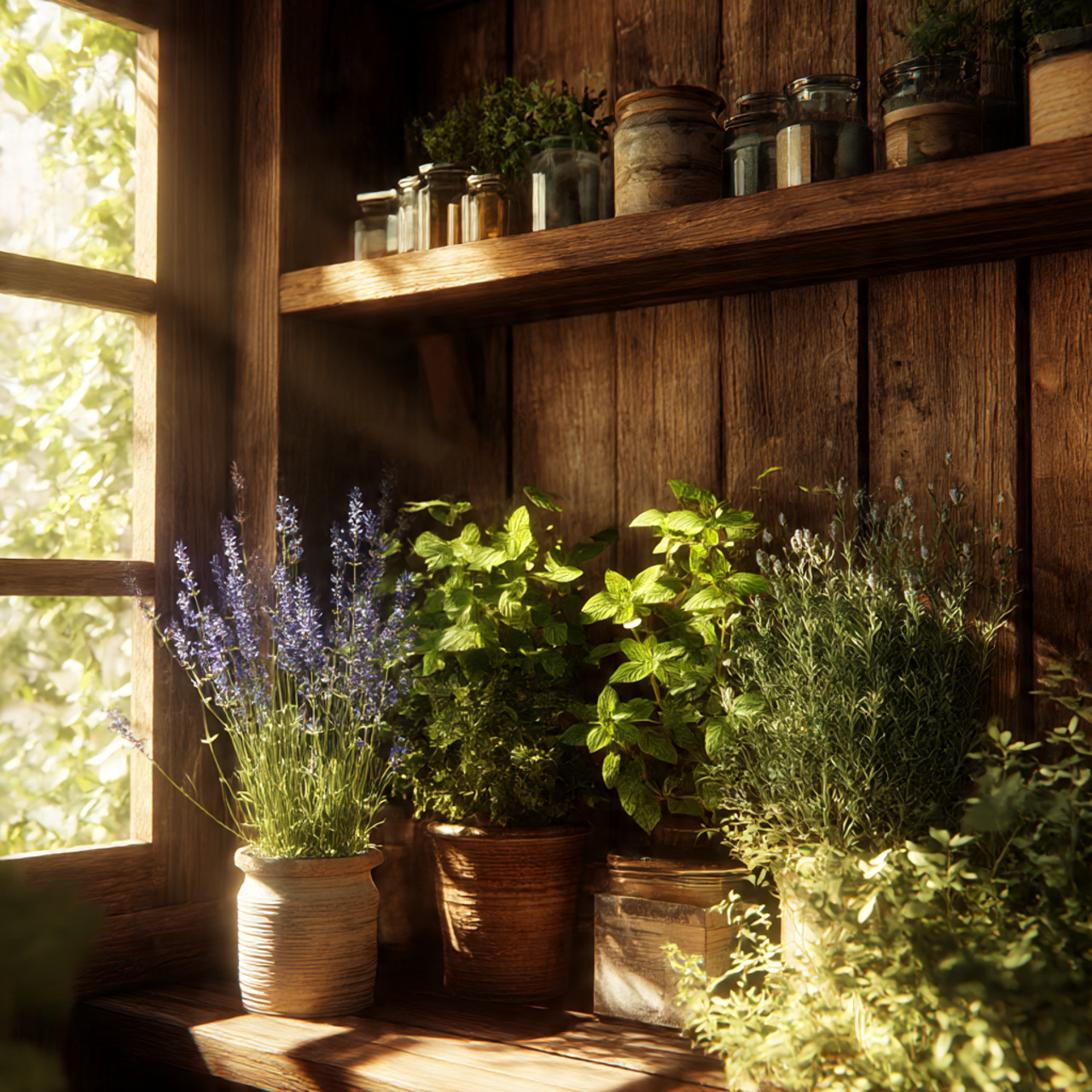 Indoor Aromatic Herb Corners