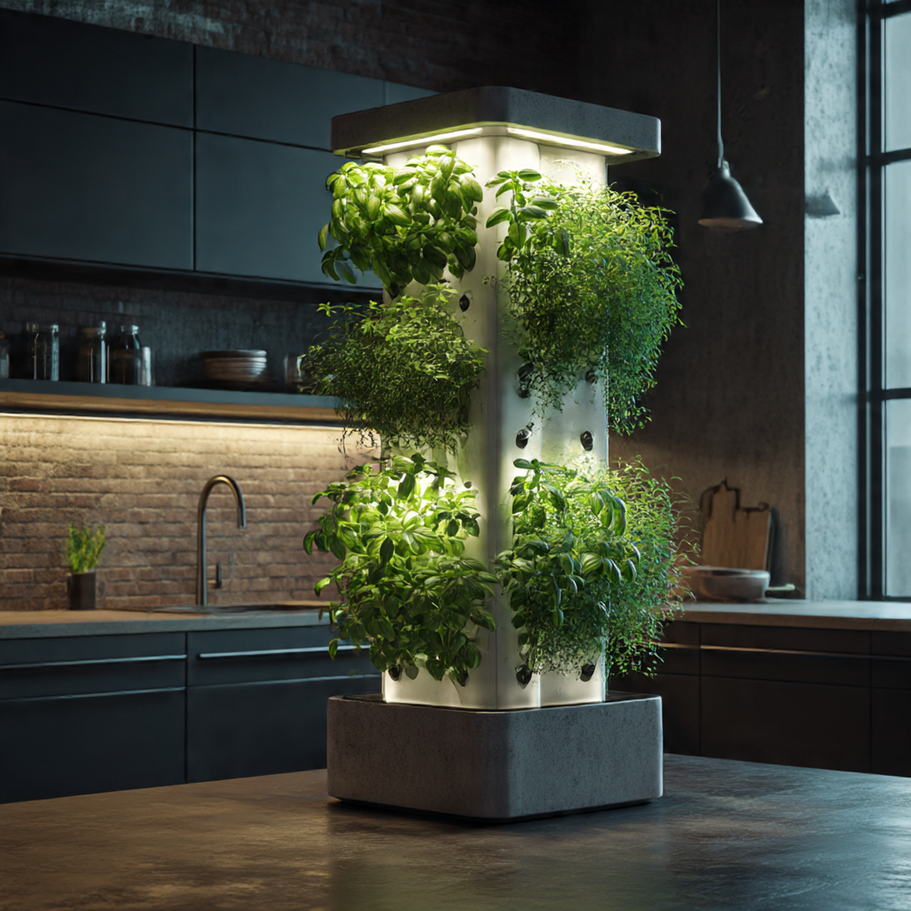 Indoor Hydroponic Towers