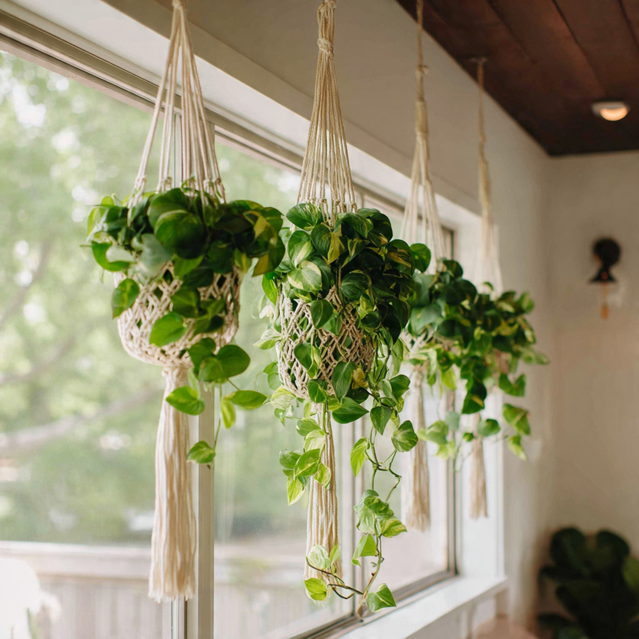 25 Beautiful Indoor Plants to Refresh Any Room Naturally 8 Indoor Plants in Hanging Planters