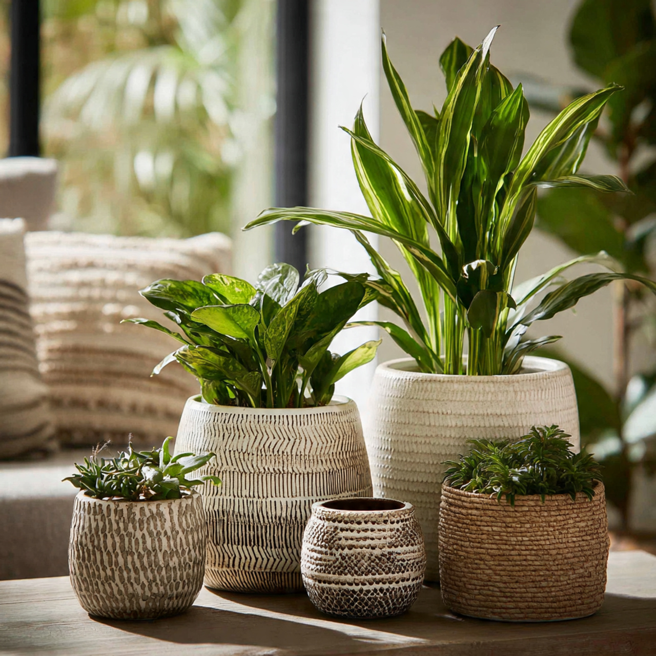 25 Beautiful Indoor Plants to Refresh Any Room Naturally 13 Indoor Plants with Decorative Pots