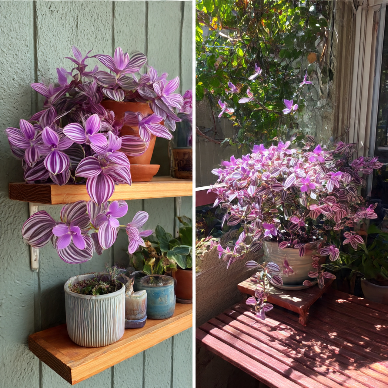 Indoor vs Outdoor Tradescantia Nanouk Care
