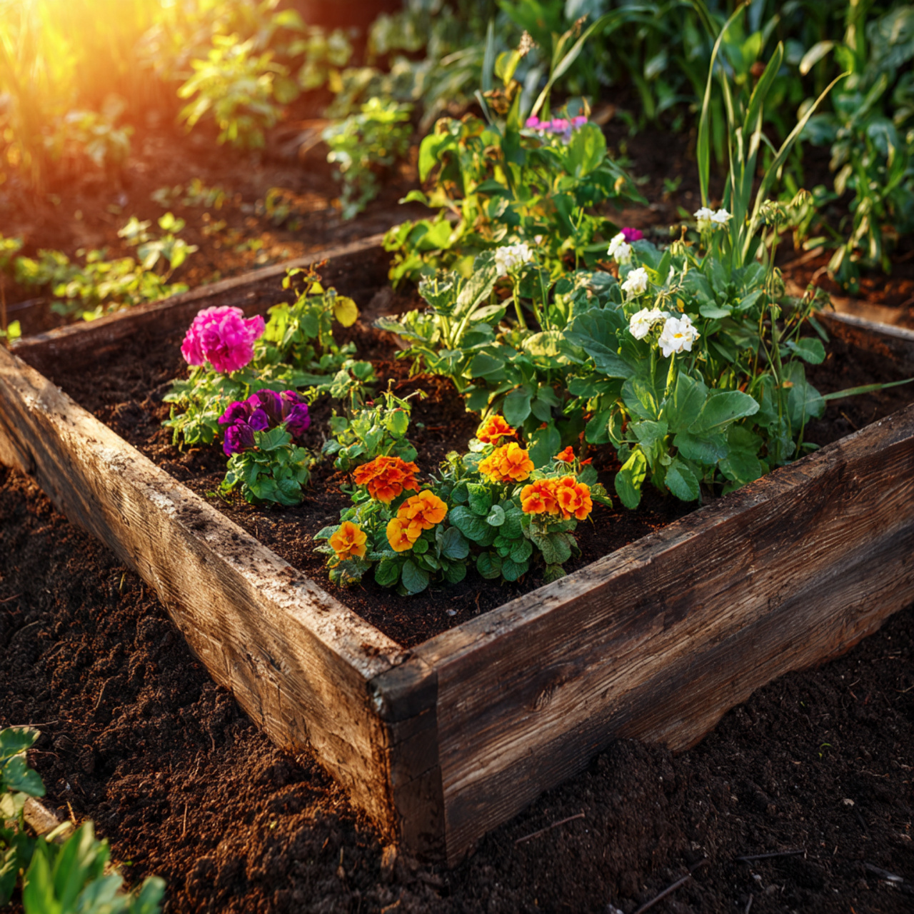 Mini Raised Beds: Structure in Small Packages