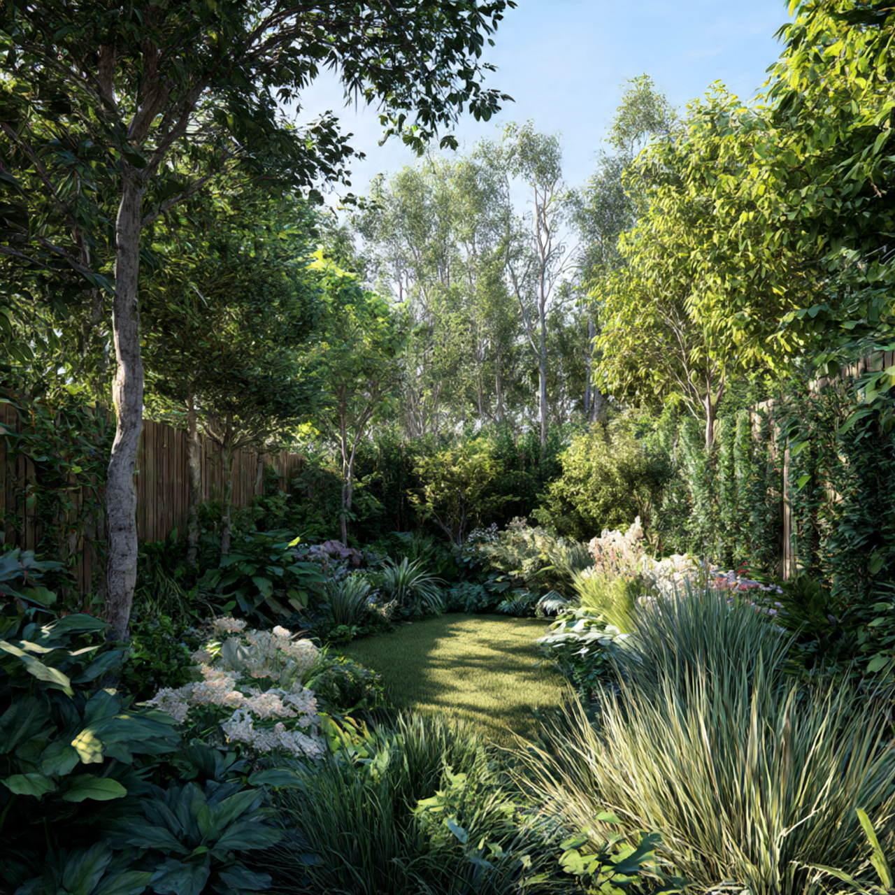 Mixed Planting for Layered Privacy