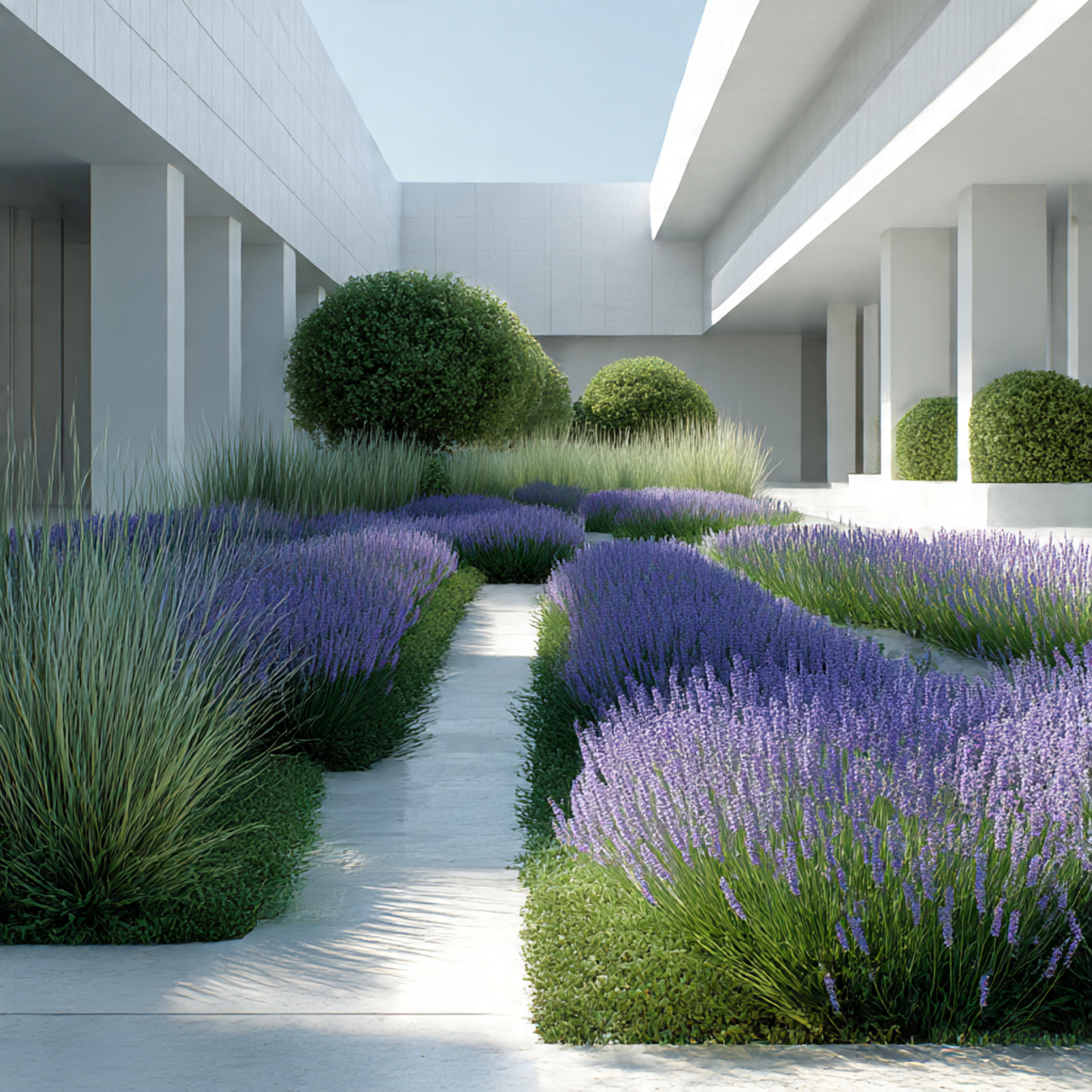 Modern Minimalist Flower Garden Ideas