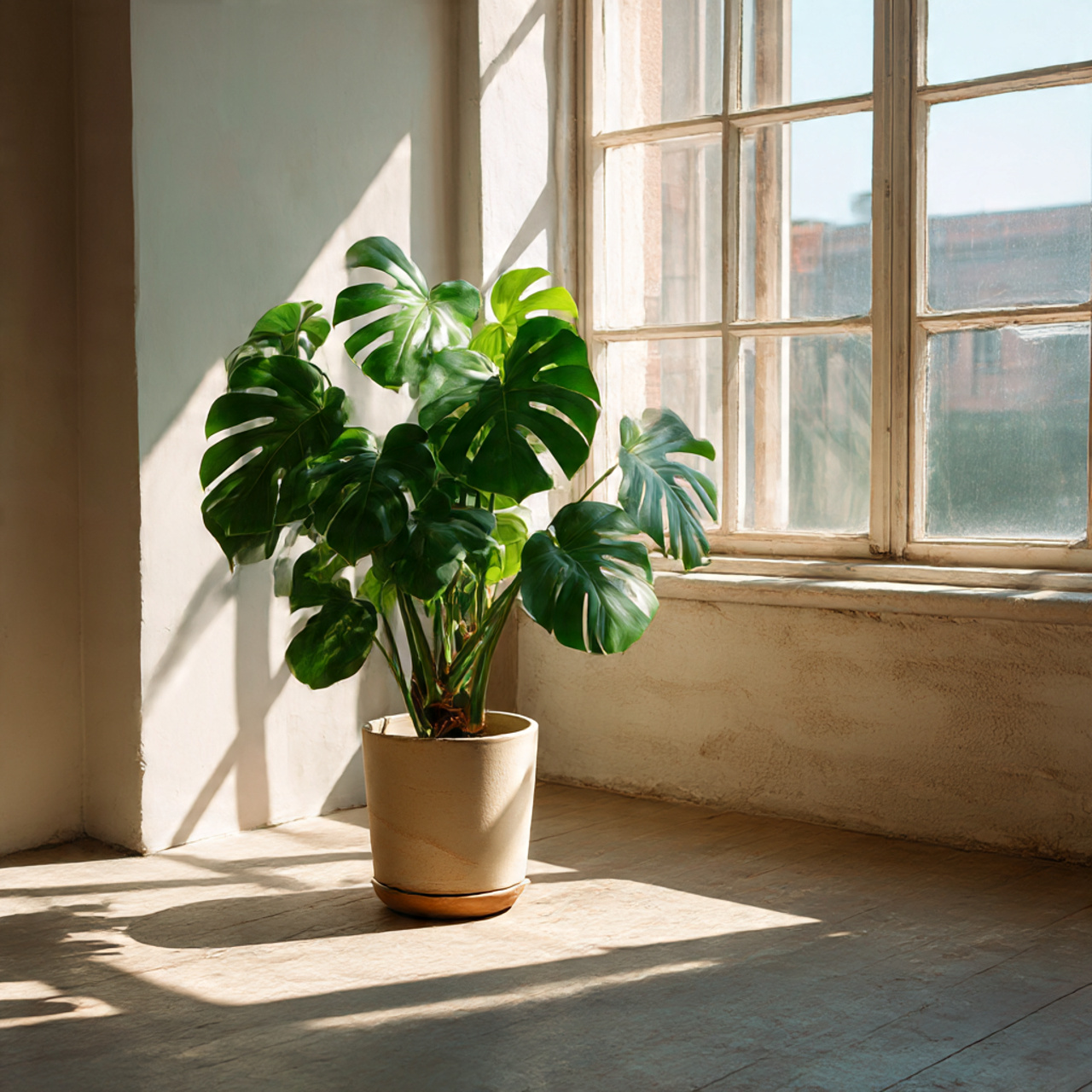 Monstera Plant for Air Purification