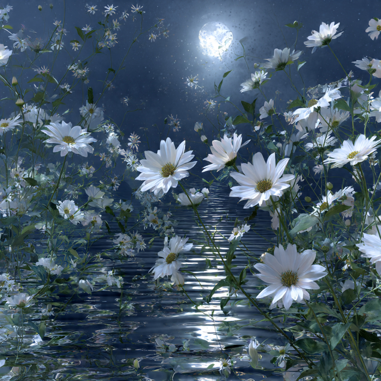 Moonlight Flower Garden Ideas