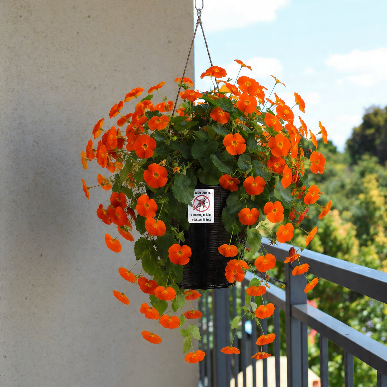 Nasturtiums for Natural Deterrent