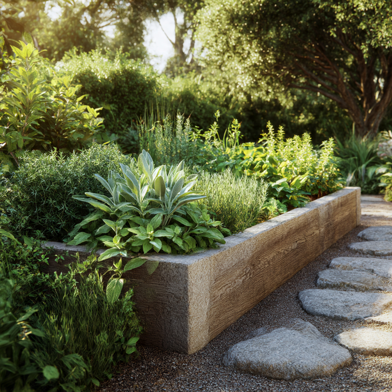 Outdoor Herb Beds