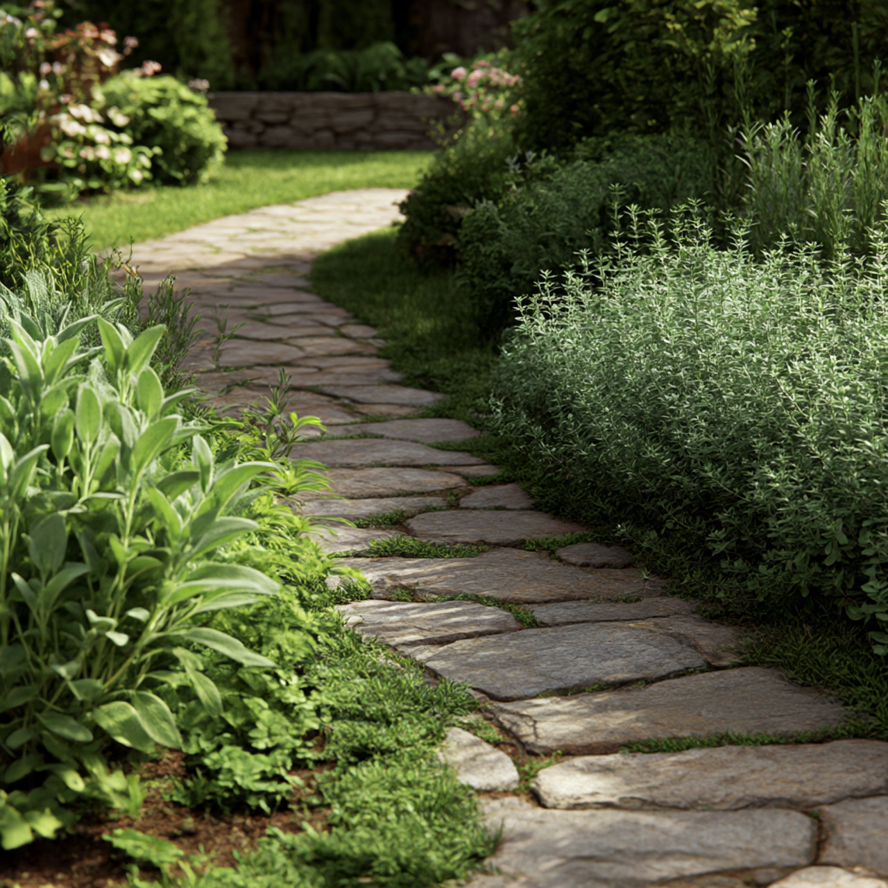 Outdoor Herb Borders