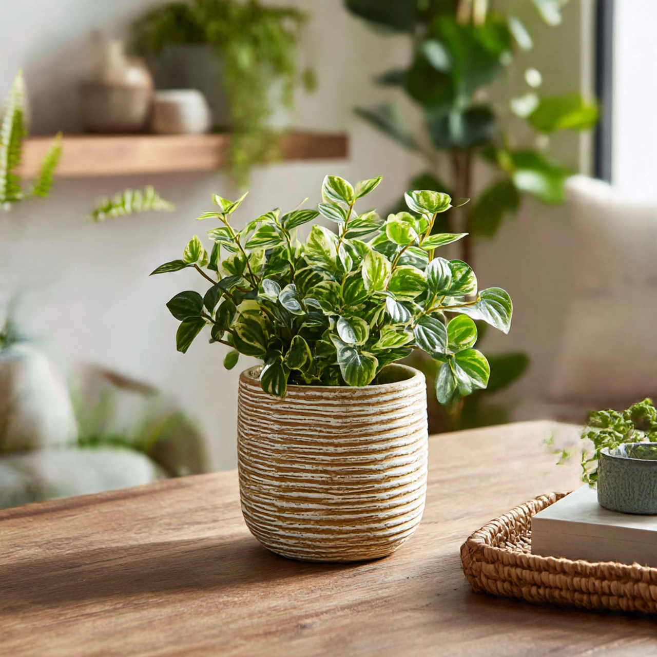 Peperomia Plant in Mixed Plant Arrangements