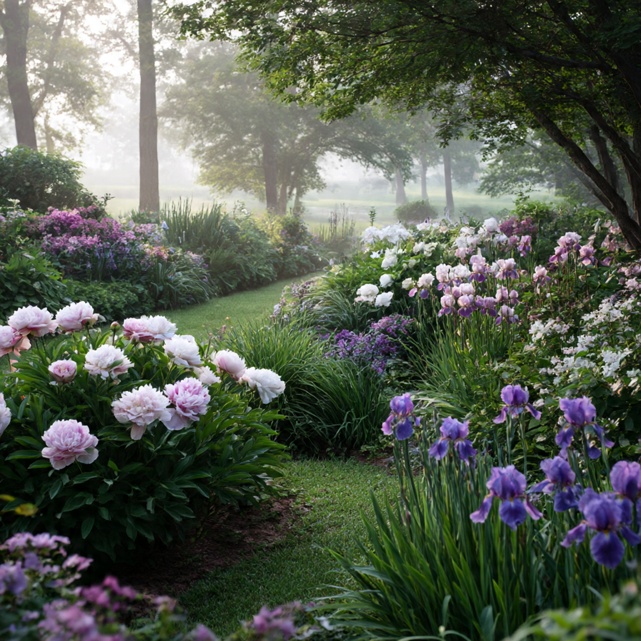 Perennial-Focused Flower Garden Ideas