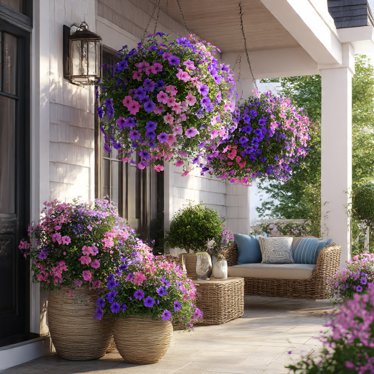 Petunias for Cascading Summer Color