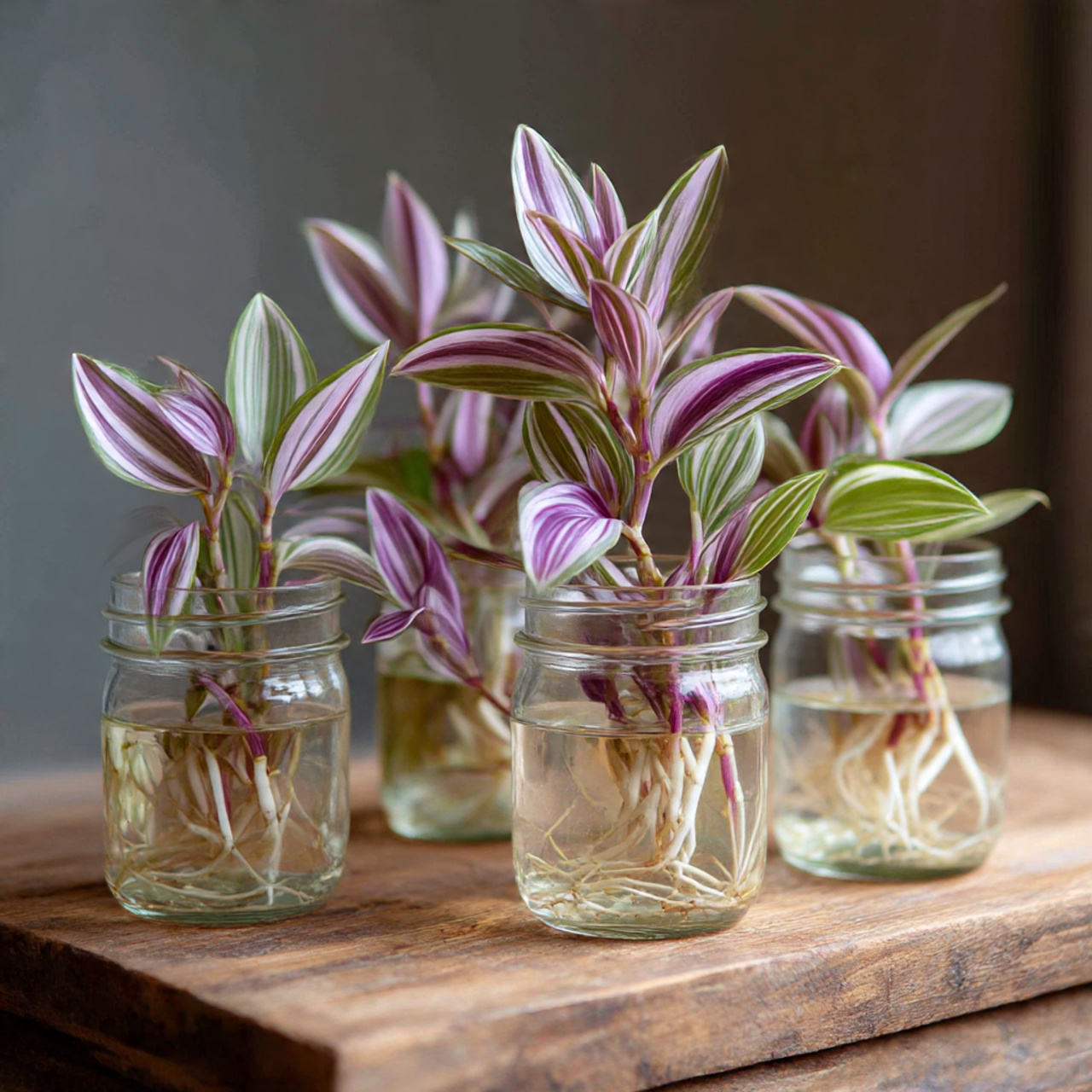 Propagation in Tradescantia Nanouk Care