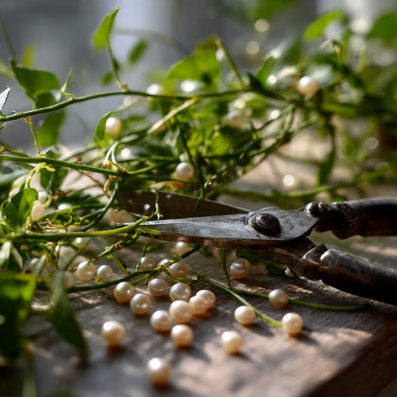 Pruning and shaping the plant